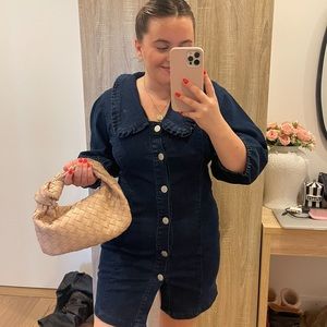 Asos Glamorous denim dress